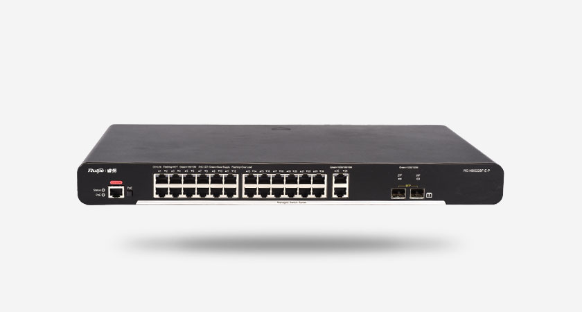 smart交换NBS228F-E-LP常用功能WEB界面展示-锐捷篇,老王弱电