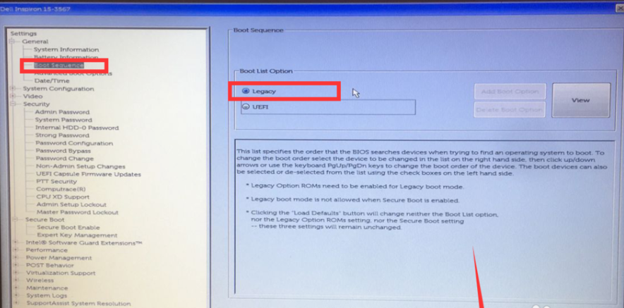 图片[6],戴尔DELL新款笔记本新BIOS关闭UEFI，开启legacy方法,老王弱电
