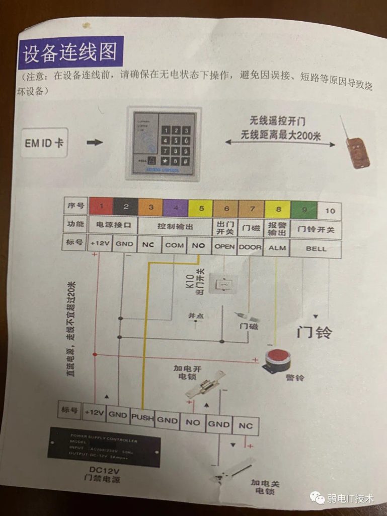 图片[3],富立来门禁一体机使用说明书「方格款通用」,老王弱电