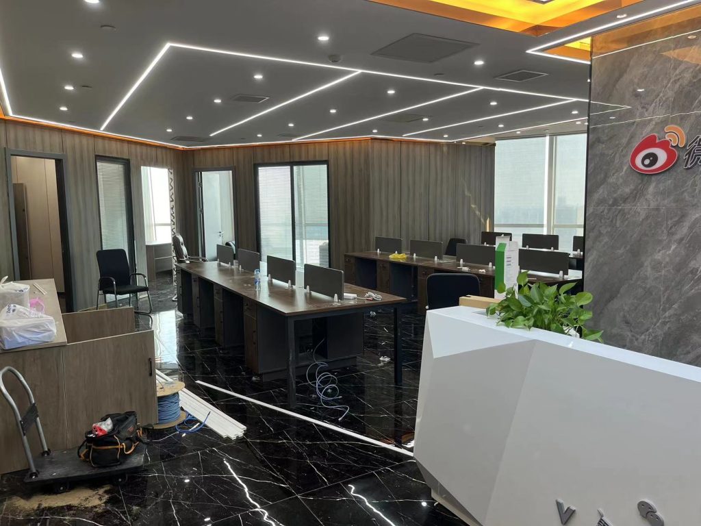 图片[2],南昌红谷滩绿地双子塔A1写字楼新浪微博江西分公司办公室综合布线网络工程,老王弱电