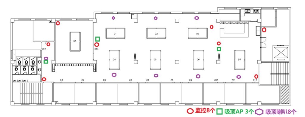 图片[2],瑶湖乔氏台球俱乐部弱电一体化方案,老王弱电